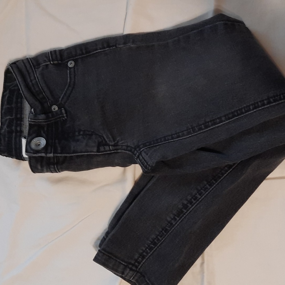 Girls Black Justice Jeans